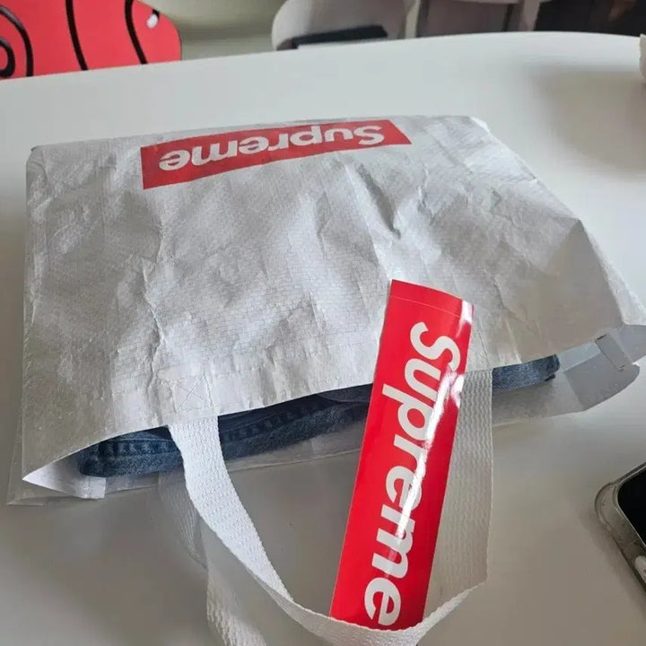 [BUNJANG] Supreme Hooded Denim Shirt / 슈프림 후드 데님