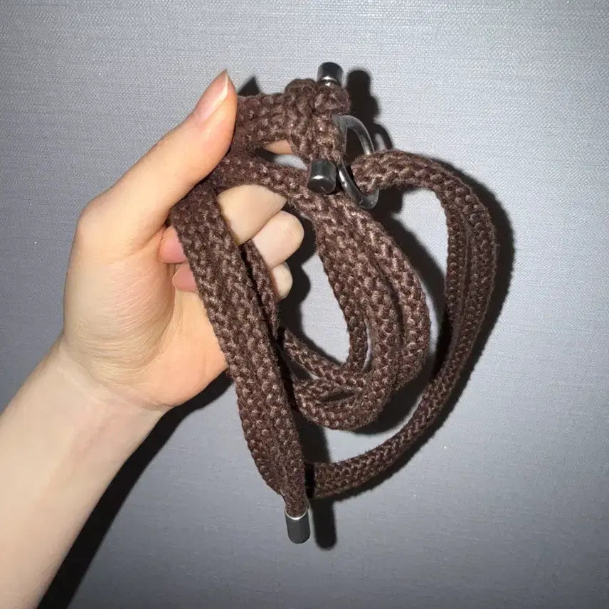 [BUNJANG] Amekaji Mood Rope Belt / 아메카지 무드 로프 벨트