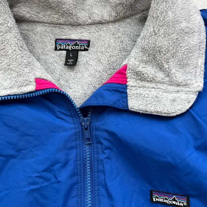 [BUNJANG] Patagonia 90s Bomber Shell-D Synchilla Jacket L / 90s 파타고니아 봄버 쉘드 신칠라 자켓 L사이즈