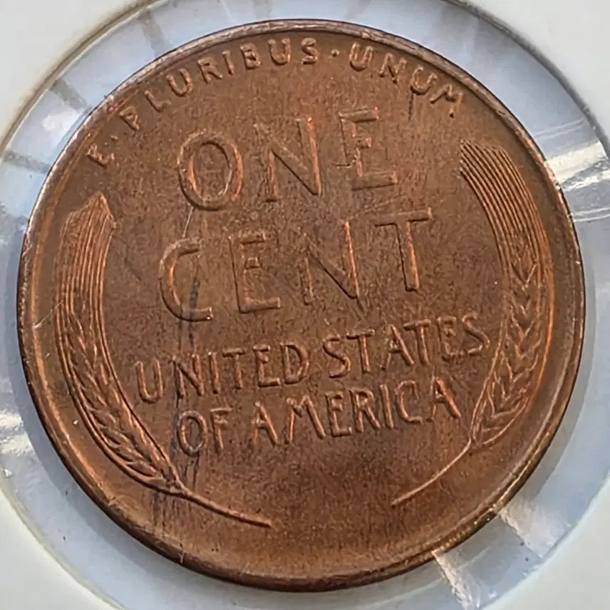 [BUNJANG] 1944-S Lincoln Cent Uncirculated San Francisco Mint Penny / 링컨 1센트 1944_S년도 미사용 샌프란시스코 페니
