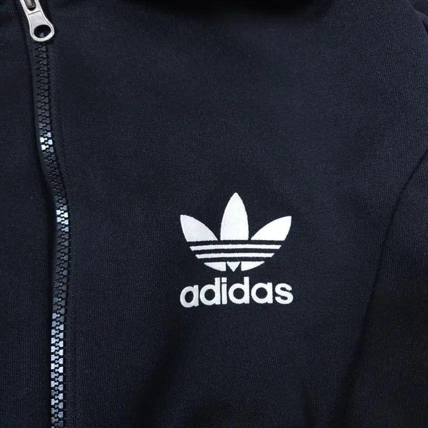 [BUNJANG] Adidas Reworked Cropped Track Top Jersey Black Size 95 / 아디다스 리폼 크롭 트랙탑 져지 블랙 95