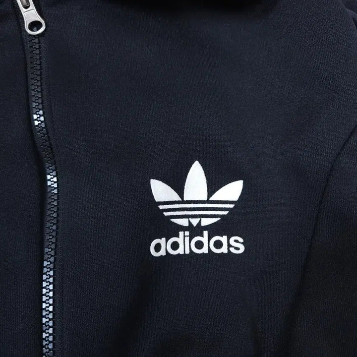 [BUNJANG] Adidas Reworked Cropped Track Top Jersey Black Size 95 / 아디다스 리폼 크롭 트랙탑 져지 블랙 95