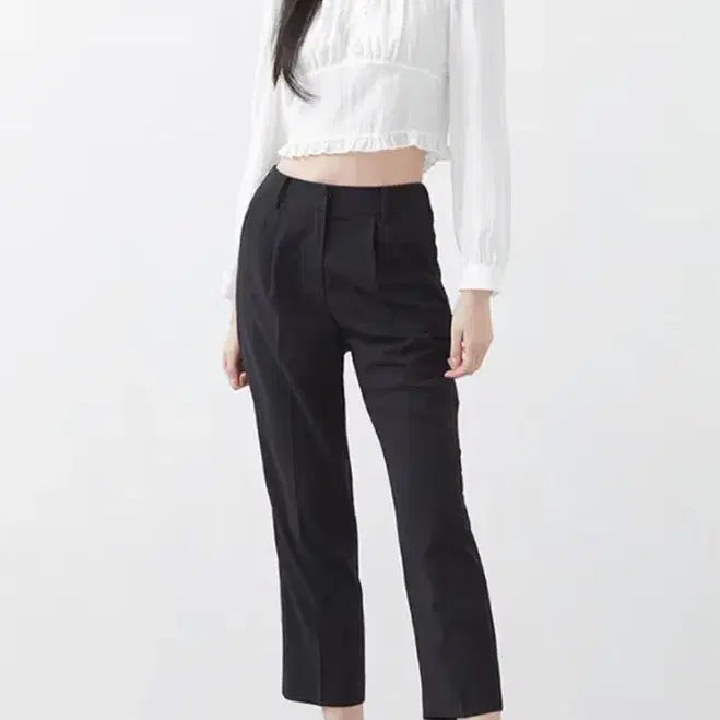 [BUNJANG] MIXXO 9-Part Loose Straight Fit Slacks (Summer) / 미쏘 9부 루즈일자핏 슬랙스 (여름용) 팝니다!