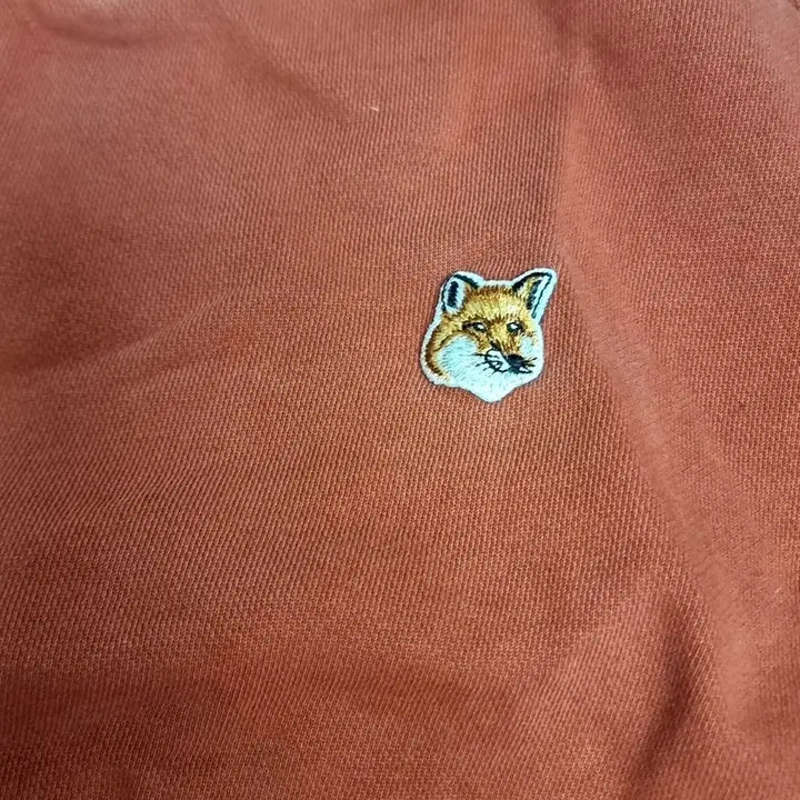 [BUNJANG] Maison Kitsune Fox Head Sweatshirt Red (Size 100) / 메종키츠네 폭스헤드 맨투맨 레드(100)