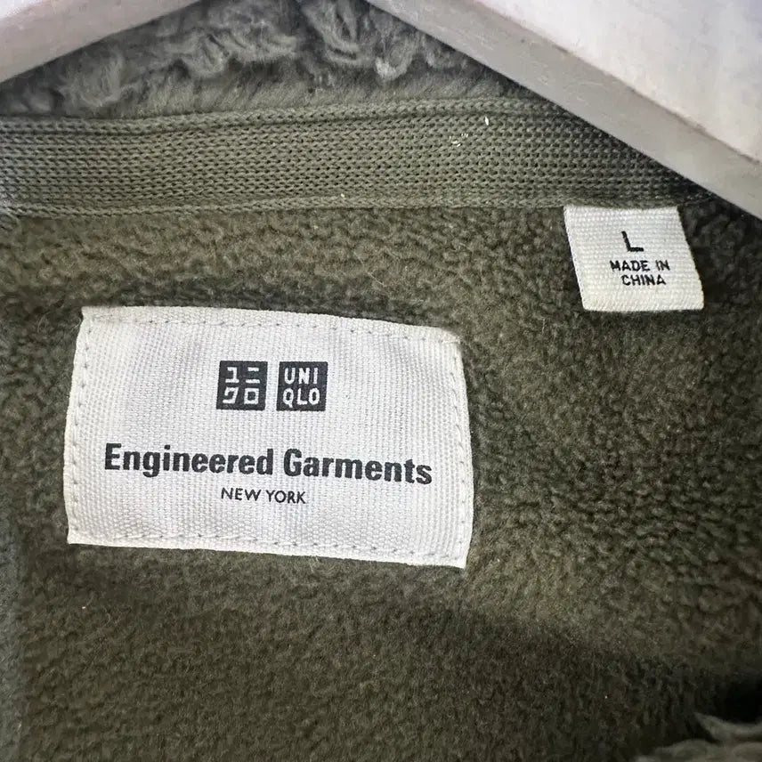 [BUNJANG] Uniqlo x Engineered Garments Fleece Jacket / [L] 유니클로 X 엔지니어드가먼츠 후리스 플리스 자켓 만원샵
