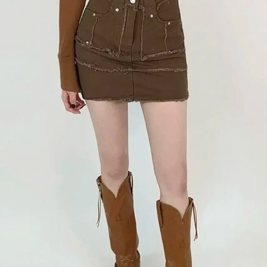 [BUNJANG] Vintage Mini Skirt / 빈티지 미니스커트