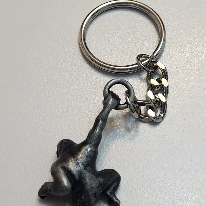 [BUNJANG] Gorilla Design Metal Key Holder Keychain / 고릴라 디자인 키링 메탈 키홀더