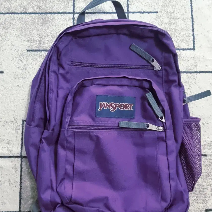 [BUNJANG] JanSport Big Student Backpack Purple / 잔스포츠 빅스튜던트 퍼플 보라색 백팩 가방