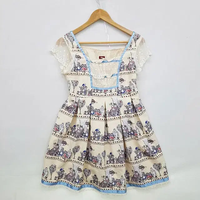 [BUNJANG] Disney Alice in Wonderland Dress / 디즈니 이상한 나라의 앨리스 원피스