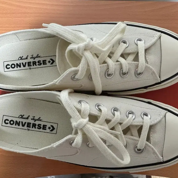 [BUNJANG] Converse Chuck 70 Mule Egret Sneakers (245mm) / 컨버스 뮬 새상품