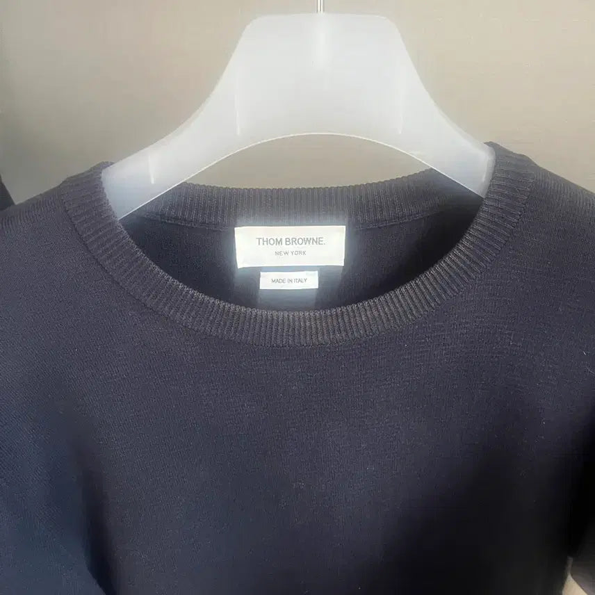 [BUNJANG] Thom Browne Milano Stitch Gold Button Knit / [3 size] 톰브라운 밀라노 스티치 금장 니트