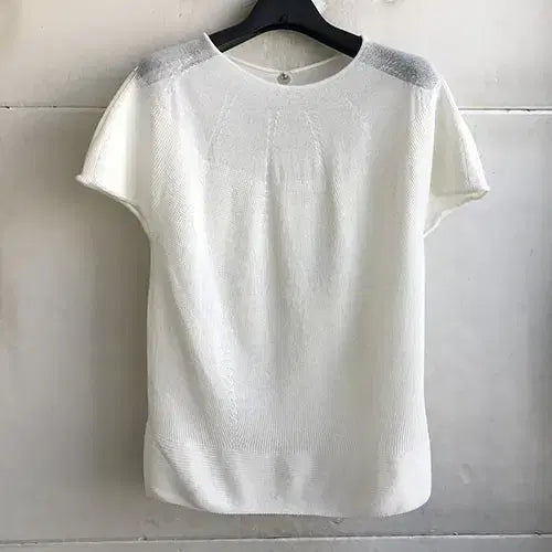 [BUNJANG] Ivory Premium T-Shirt / 아이보리 고급 티셔츠 - 55/새거수준