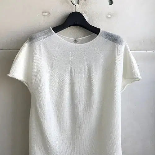 [BUNJANG] Ivory Premium T-Shirt / 아이보리 고급 티셔츠 - 55/새거수준