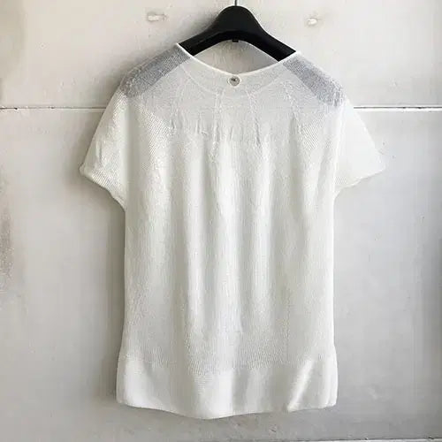 [BUNJANG] Ivory Premium T-Shirt / 아이보리 고급 티셔츠 - 55/새거수준