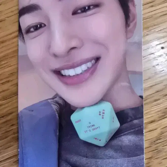 [BUNJANG] ONEUS Gunhee Green Green Dice Photocard / 코르티스 건호 그린그린 다이스 스크래치 포카 양도
