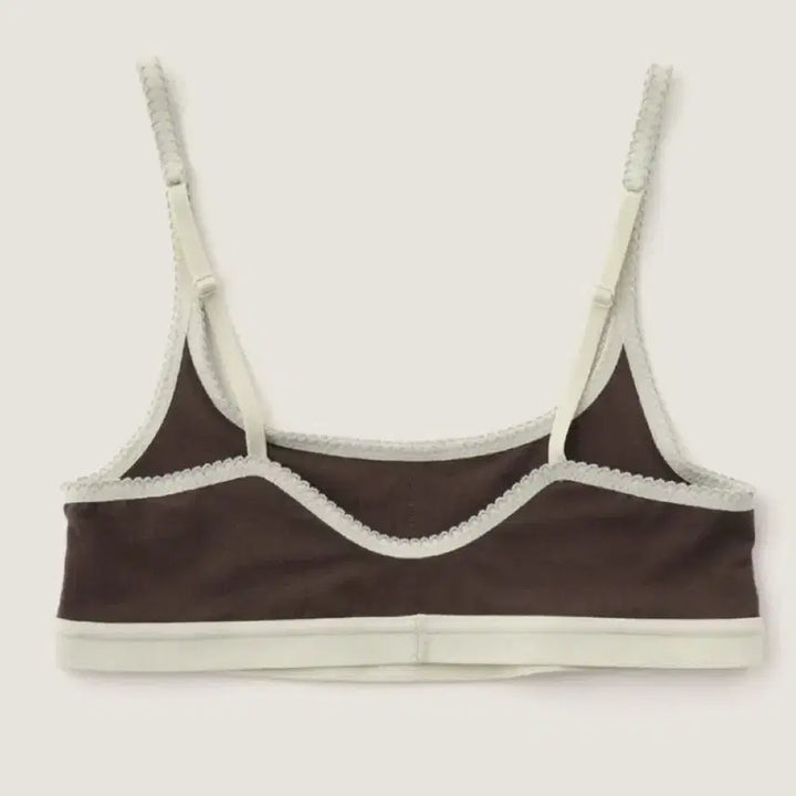 [BUNJANG] Coupang (Supui) Square Neck Bamboo Bralette Cottage Brown (S) / [수푸이] 스퀘어넥 뱀부 브라 코티지 브라운 (s)