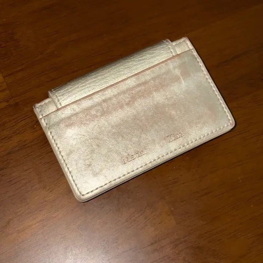 [BUNJANG] Matinkim Accordion Wallet Gold / 마뗑킴 아코디언 지갑 골드
