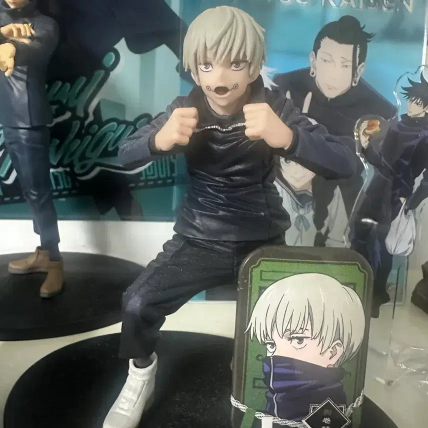 [BUNJANG] Jujutsu Kaisen Toge Inumaki Figure + Badge Set / 주술회전 이누마키 토게 피규어+뱃지