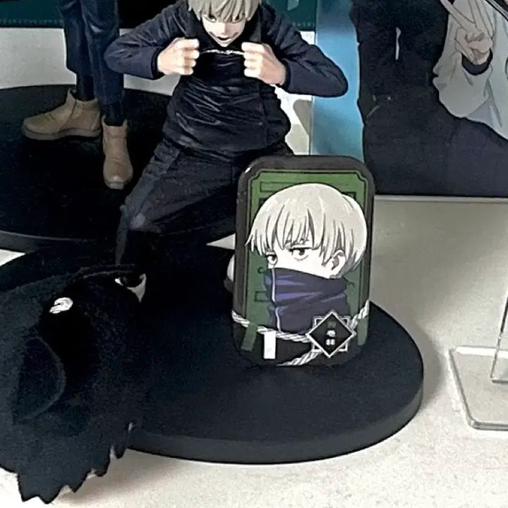 [BUNJANG] Jujutsu Kaisen Toge Inumaki Figure + Badge Set / 주술회전 이누마키 토게 피규어+뱃지