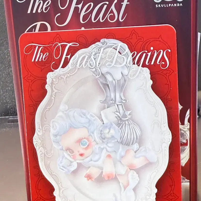 [BUNJANG] Pop Mart Skullpanda "Feast of the Beginning" Series Sugar House Tongs (Sealed) / (미개봉정품) 팝마트 스컬판다 만찬의 서막 시리즈 설탕집 집게