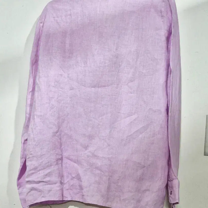 [BUNJANG] Massimo Dutti Linen Shirt Light Pink / 마시모두띠 린넨 셔츠 라이트 핑크