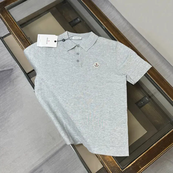 [BUNJANG] Moncler Logo Polo Short Sleeve T-Shirt / 몽클레어 로고 폴로 반팔 티셔츠 카라티셔츠 여름