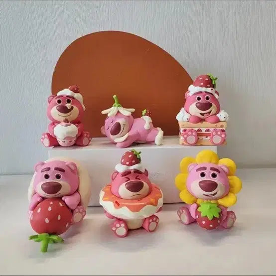 [BUNJANG] Disney Pixar Toy Story Lotso Bear Figure Set / 토이스토리 랏소 베어 피규어 세트
