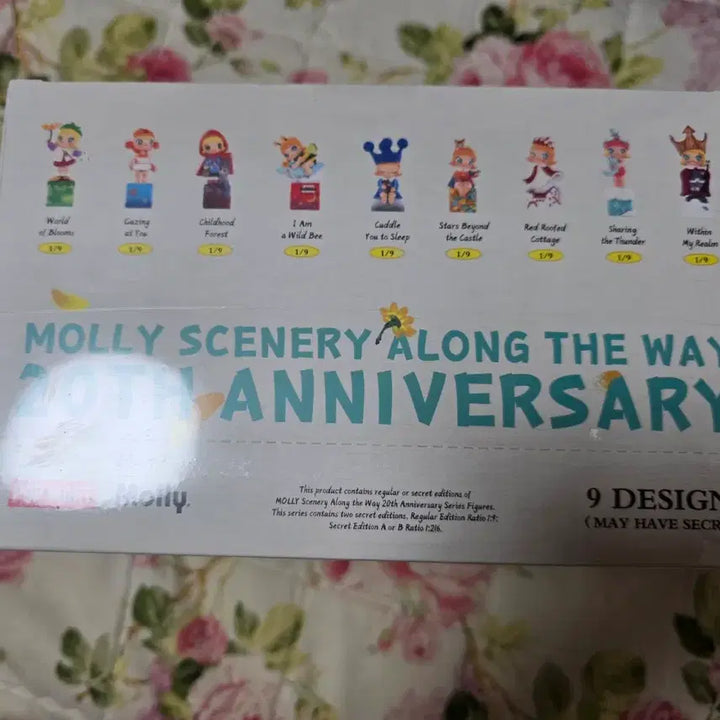[BUNJANG] Pop Mart Molly 20th Anniversary Art Print Figure Full Box / 팝마트 몰리 20주년 기념 아트 프린트 피규어 풀박 판매합니다.