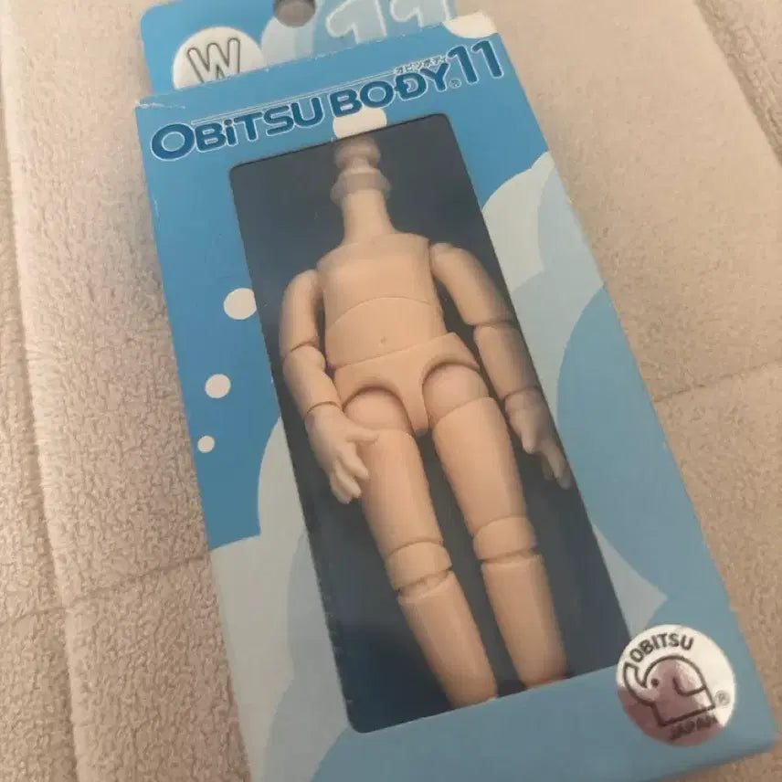 [BUNJANG] Obitsu Body 11 Whitish New - Magnetic Feet / 오비츠 바디 11 미백 새상품 자석 있음