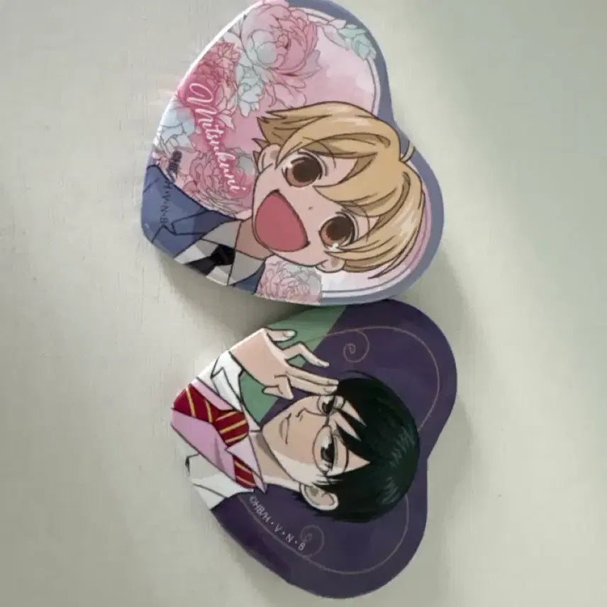 [BUNJANG] Ouran High School Host Club Character Badges Set / 오란고교 사교클럽 뱃지 팝니다(설명 봐주세요)