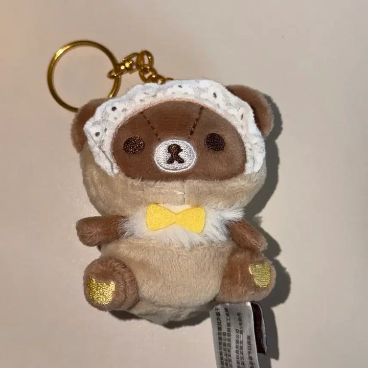 [BUNJANG] Rilakkuma Chinese Miniso "Rilakkuma Ko-Guma" Mini Plush Keychain / 차이로이코구마 인형 키링 누이 중국 미니소 랜덤 리락쿠마
