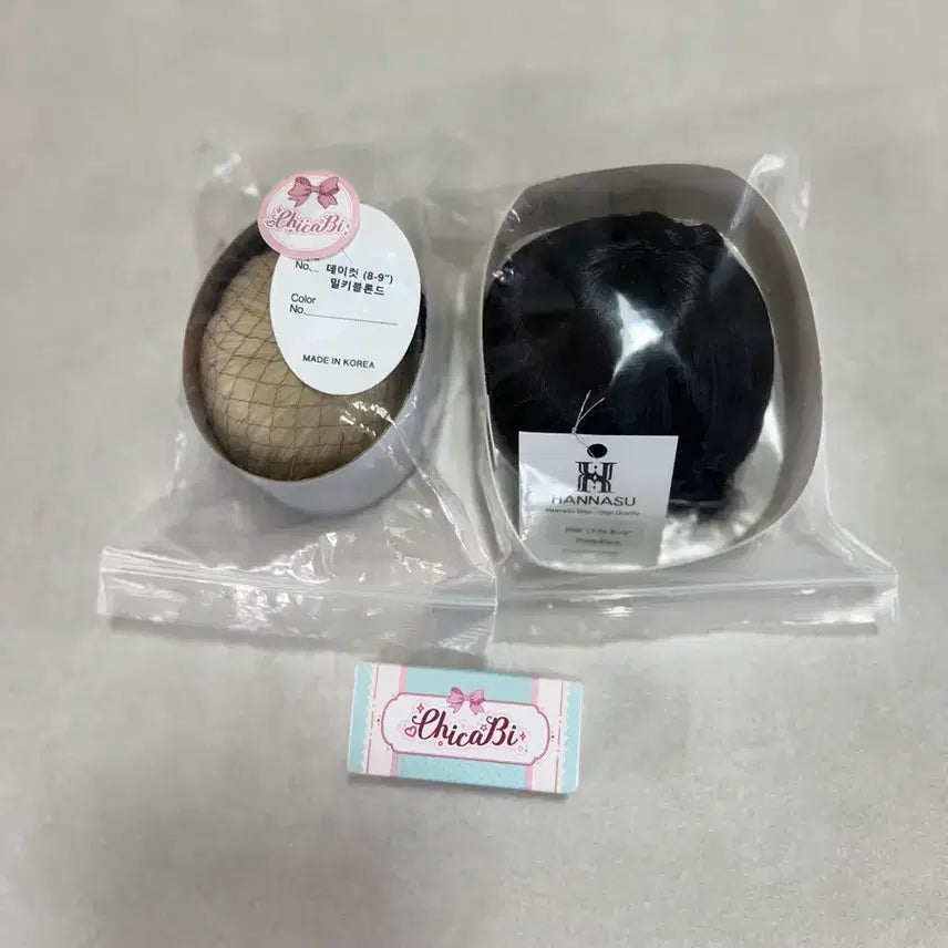 [BUNJANG] BJD SD Wig and Eyeball Bundle / 구체관절인형 sd 가발, 안구 일괄