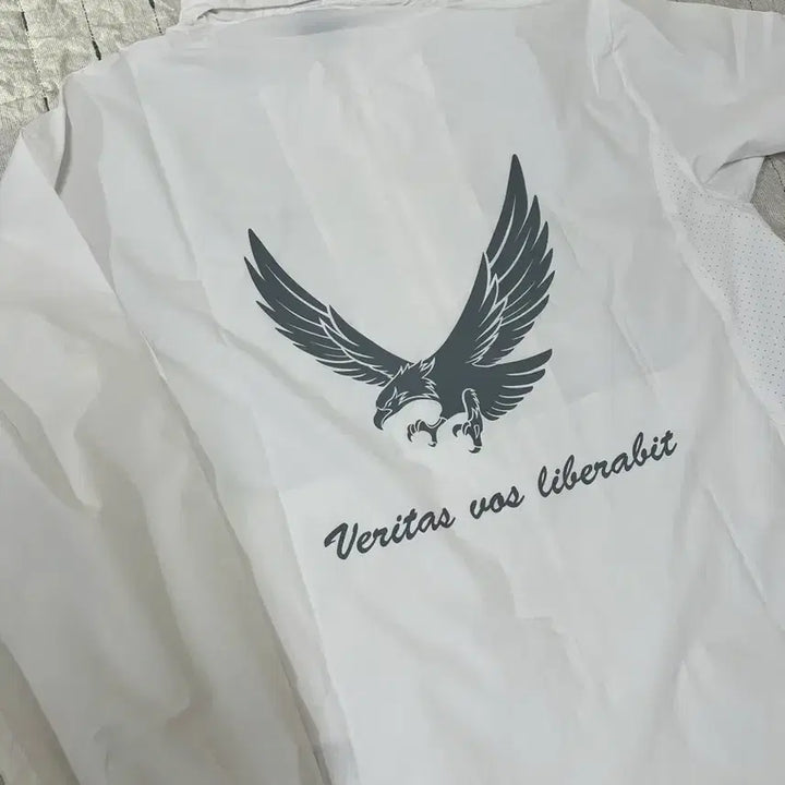 [BUNJANG] Yonsei University White Windbreaker / (새상품) 연세대 바람막이 화이트