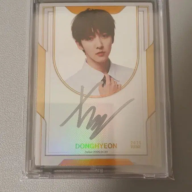 [BUNJANG] Terreca Donghyun Kickflip On-Auto Photocard / 테레카 킥플립 동현 온오토 판매합니다