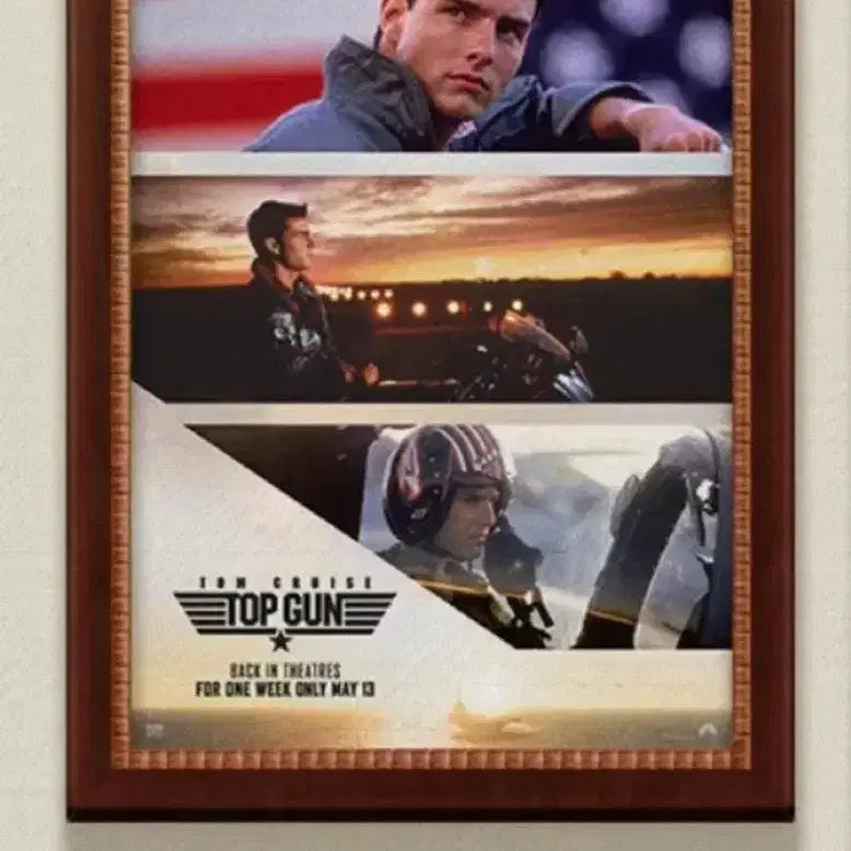 [BUNJANG] Top Gun Wing Poster A3 / 탑건  윙맨 포스터 A3