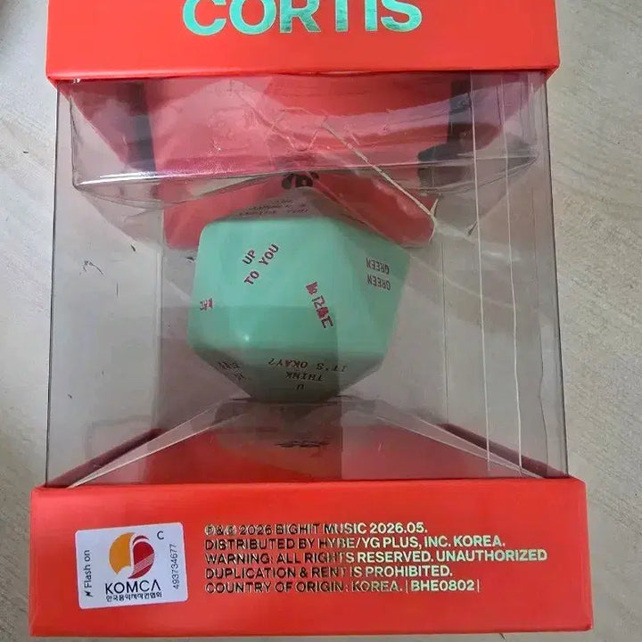 [BUNJANG] KORTIS Greengreen Dice Set / 코르티스 그린그린 다이스 개봉 양도