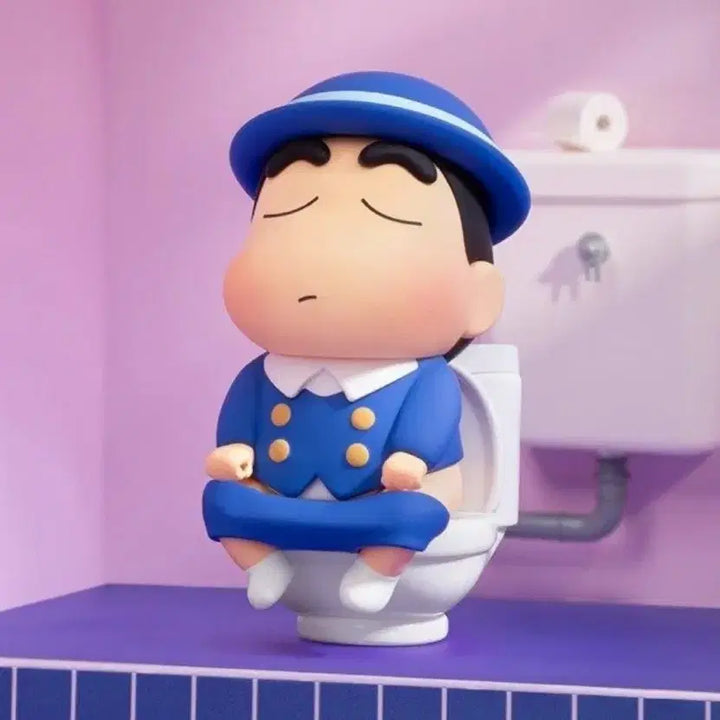 [BUNJANG] Crayon Shin-chan Retro Daily Gacha Figure - Kindergarten Toilet / 짱구 레트로 데일리 가챠 피규어 유치원 화장실