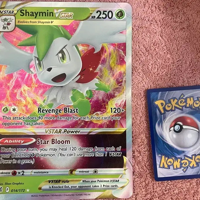 [BUNJANG] Pokemon Jumbo Card English Edition Shiny VSTAR / <점보카드> 영문판 쉐미vstar 포켓몬카드