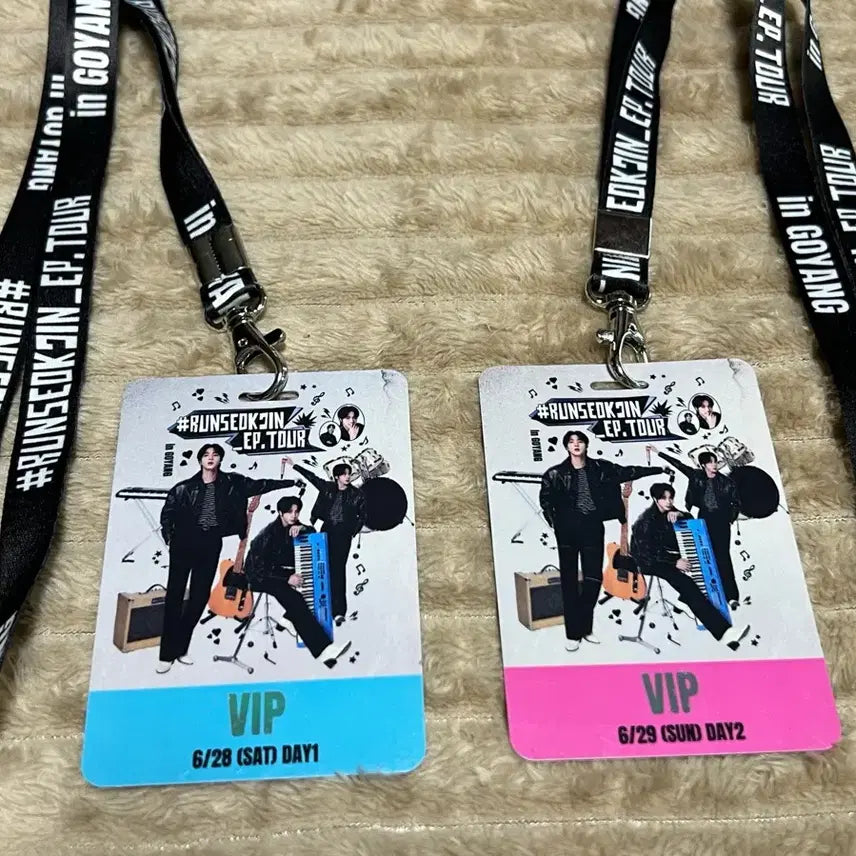 [BUNJANG] BTS Jin VIP Soundcheck Necklace / 석진 vip 사첵 목걸이 양도
