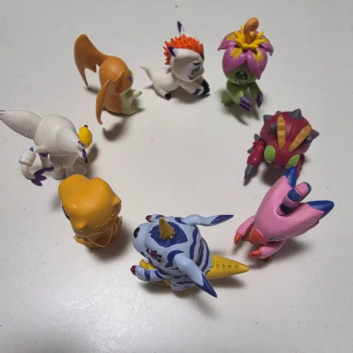 [BUNJANG] Digimon Adventure Consecutive March Figure Gacha Full Set / 디지몬 어드벤처 나란히행진 피규어 가챠 풀셋