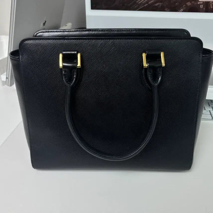 [BUNJANG] Prada Saffiano Black Tote Bag / Crossbody Bag / 프라다 사피아노 블랙 토트백 / 크로스백 /