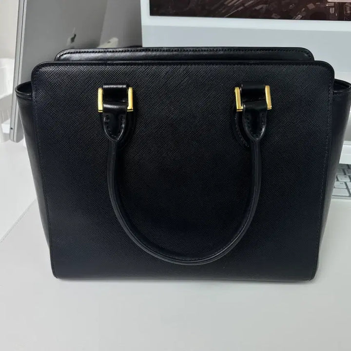 [BUNJANG] Prada Saffiano Black Tote Bag / Crossbody Bag / 프라다 사피아노 블랙 토트백 / 크로스백 /