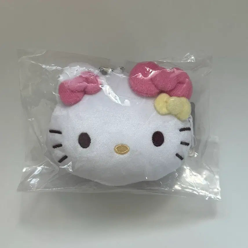 [BUNJANG] Sanrio Lovers Club Hello Kitty Face Wallet Keyring / 산리오 러버스 클럽 헬로키티 얼굴 지갑 키링 미개봉