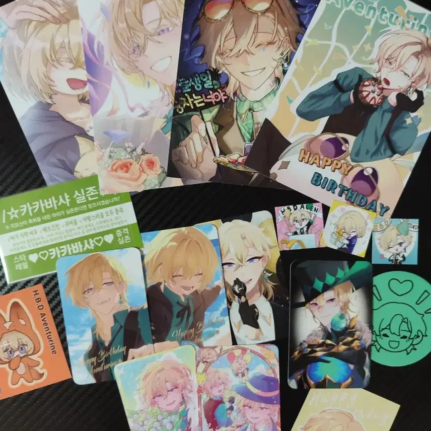[BUNJANG] Honkai: Star Rail Aventurine Birthday Cafe Kakaba&