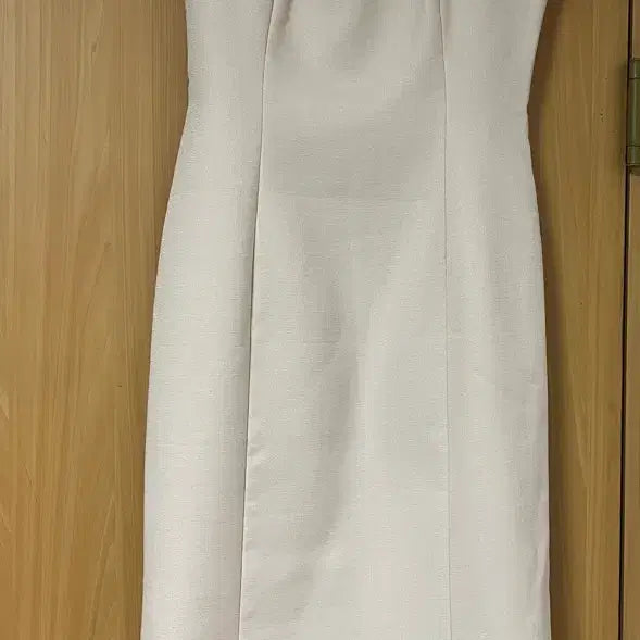 [BUNJANG] Flooum Cup Cake Dress Beige (Apricot) Size M / 플로움 베이지 M사이즈 Cup Cake Dress