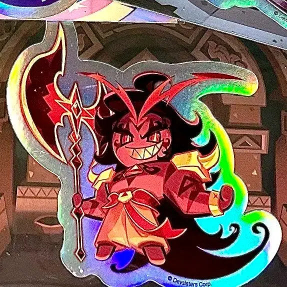[BUNJANG] Cookierun Kingdom Burning Spices Hologram Sticker / [ 단종 ] 쿠키런 킹덤 버닝스파이스 홀로그램 스티커 버닝