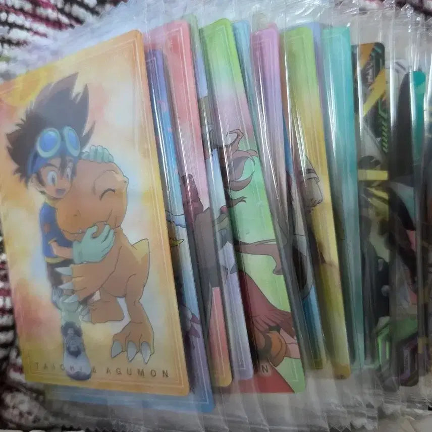 [BUNJANG] Digimon Wafer Card Full Set (28 Types) / 디지몬 웨하스 카드 28종 올 컬렉션 일괄