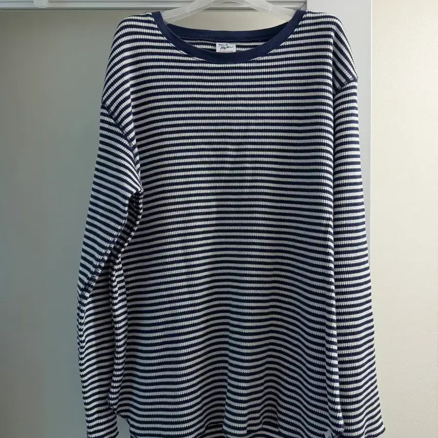 [BUNJANG] Bedwin &amp; The Heartbreakers Robert P. Miller Waffle Long Sleeve T-Shirt / 에크루 로버트 피 밀러(Robert P. Miller) 와플 티셔츠