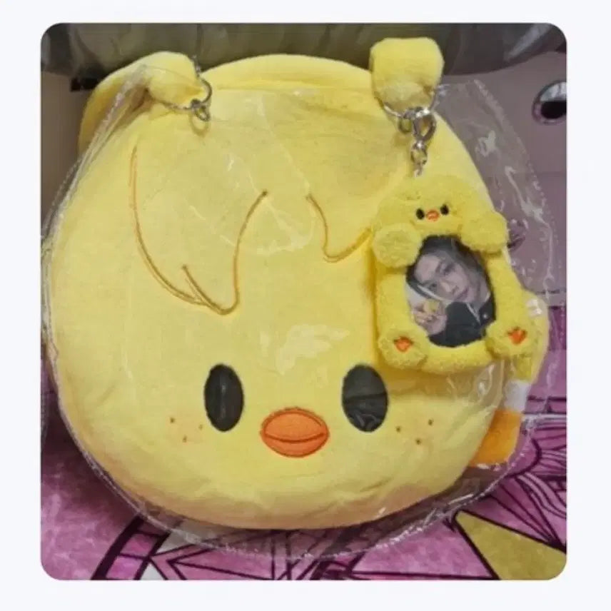 [BUNJANG] Stray Kids SKZOO Face Shoulder Bag Sealed / (새상품) 뽁아리 숄더백 (커버 포함)