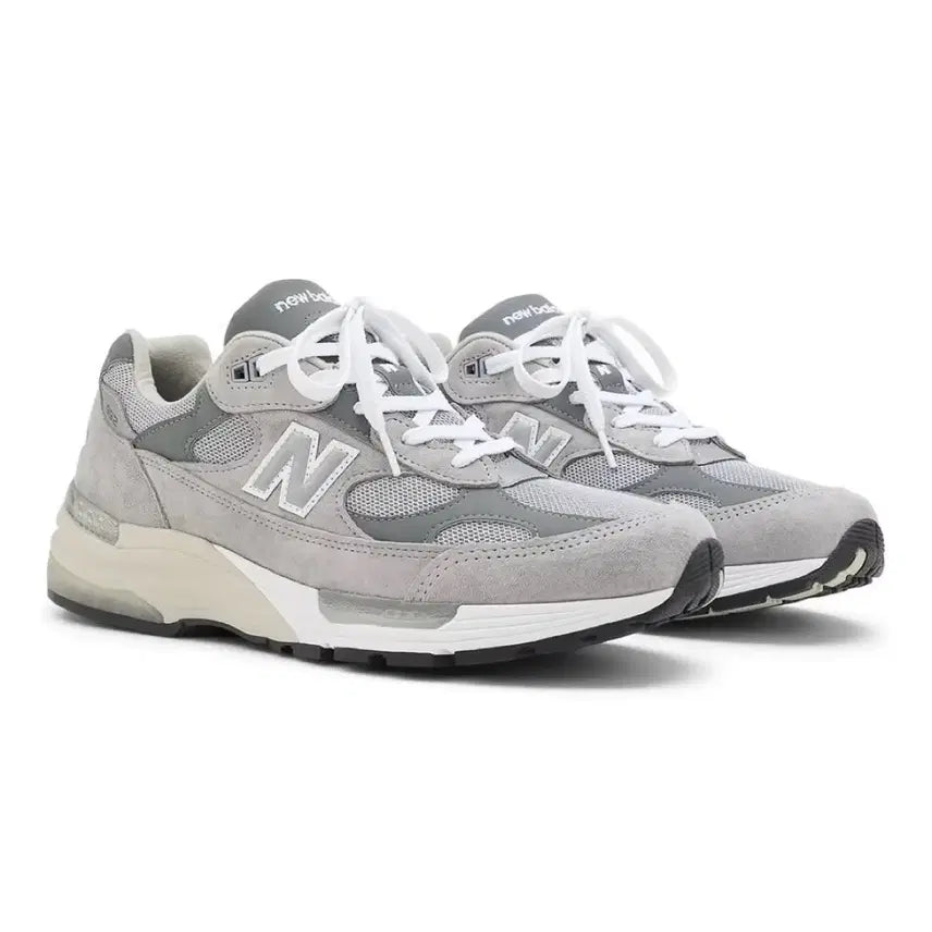 [BUNJANG] New Balance 992 Core Grey Silver Metallic Sneakers / 뉴발란스 992 코어 그레이 실버 메탈릭 새상품